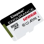 Kingston High Endurance 128 GB microSDHC, Memory Card&nbsp;(white / black, UHS-I (U1), Class 10, A1)