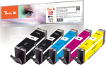 Peach Ink Economy Pack PI100-356 (compatible with Canon PGI-580, CLI-581)