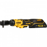 DeWALT cordless ratchet DCF513D1G, 3/8, 18V, screwdriver (yellow/black, XR Li-ion battery 2.0Ah)