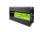 Green Cell Przetwornica napicia PowerInverter LCD 24 V 3000W/60000W Przetwornica samochodowa z wywietlaczem - czysty siinuse toiteadapter/inverter Auto Black