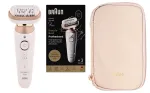 Braun Silk-&eacute;pil 9 Silk&middot;&eacute;pil 9 Flex 9-030 3D 40 tweezers White, Gold