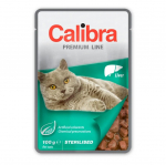 CALIBRA Cat Premium steriliseeritud maksaga m&auml;rgtoit kassidele - 100g