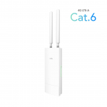 Cudy LT700 traadita ruuter Gigabit Ethernet kahesageduslik (2,4 GHz / 5 GHz) 4G Valge