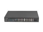 Lanbergi kommutaatorriiul 19" POE+ 16x 100MB /2X COMBO Gigabit Ethernet 150W