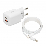 iBOX C-42 GaN PD33W seinalaadija, valge