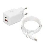 iBOX C-42 GaN PD33W seinalaadija, valge