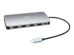 I-TEC USB-C metallist nanodokk 3xDisplay+PD