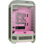 Thermaltake The Tower 300 (light green/pink, tempered glass)