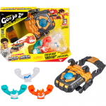 Moose Toys Heroes of Goo Jit Zu - Meteor Madness Goo-Slingers Mega Launcher, action figure including 3 figures
