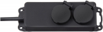 Brennenstuhl IP44 2x Sockets black