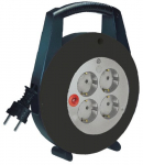 Brennenstuhl Vario 5m black 4x