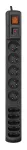 HSK DATA S10 3m power extension 10 AC outlet(s) Indoor/Outdoor Black