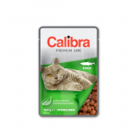 CALIBRA Cat Premium steriliseeritud l&otilde;he - m&auml;rg kassitoit - 100g