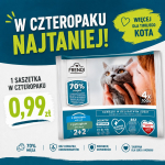 FRENDI Cod and trout in sauce box &ndash; wet cat food &ndash; 4x100g