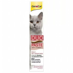 GIMCAT Duo Paste Anti-Hairball with Chicken &ndash; cat treat &ndash; 50g