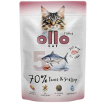 OLLO Cat No. 5 Tuna and scallop - wet cat food - 85g