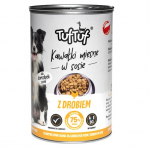 TUF TUF Lihased t&uuml;kid linnulihaga - m&auml;rg koeratoit - 1250g