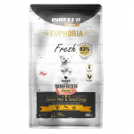 EUPHORIA Fresh Junior Monoprotein Turkey XS/S - kuiv koeratoit - 500g