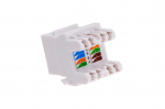 Alantec MKN-U5-1 juhtmepistik RJ45 valge