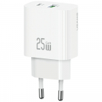 Charger 25W 1xUSB-A 1xUSB-A Fast Charging