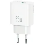 Charger 25W 1xUSB-A 1xUSB-A Fast Charging