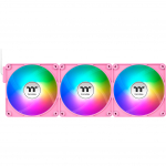 Thermaltake CT140 EX ARGB Sync PC Cooling Fan Pink (3-Pack, 140 mm)