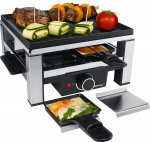 Steba cast raclette RC 104 (black / stainless steel)