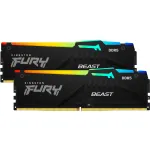 Kingston DDR5 64GB - 6000 - CL - 36 - Dual-Kit - KF560C36BBEAK2-64, Beast, RGB