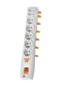HSK DATA P7 3m power extension 7 AC outlet(s) Indoor/outdoor Grey