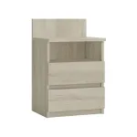 Topeshop M1 SONOMA MAT &ouml;&ouml;kapp/&ouml;&ouml;kapp 2 sahtliga tamm