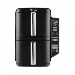 Ninja SL300EU fryer Double 7.6 L Stand-alone 2470 W Low fat fryer Black