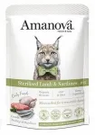 Amanova Cat Sterilised Lamb & Sardines saszetka 85g