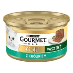 GOURMET Gold Rabbit - m&auml;rg kassitoit - 85g