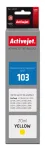 Activejet AE-103Y tint (asendus Epson 103 C13T00S44A; Supreme; 70 ml; kollane)