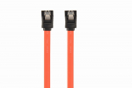Gembird CC-SATAM-DATA SATA kaabel 0,5 m Must, Punane
