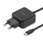 Qoltec 50197 laadija 12W | 5V | 2.4 | USB t&uuml;&uuml;p C | Must