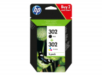 HP 302 Ink Cartridge Combo 2-Pck BLISTER