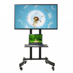 Professional TV stand trolley on wheels MC-739 max 40kg max 32-65 ''