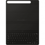 Book Cover Keyboard Slim (black, DE layout, Samsung Galaxy Tab S9 | S9 FE | S10 FE | S10 Lite)