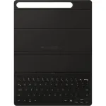 Book Cover Keyboard Slim (black, DE layout, Samsung Galaxy Tab S9 | S9 FE | S10 FE | S10 Lite)
