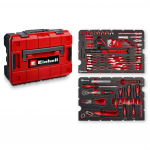 Einhell-KWB E-Case universal tool case, 80 pieces (black/red)