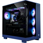 Thermaltake FTW V380XL 9070XT, gaming PC purple/transparent, Windows 11 Pro