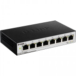 D-Link DGS-1100-08V2 network switch Managed Gigabit Ethernet (10/100/1000) Black