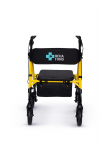 Four-wheel Rehabilitation Walker Marsylia, Yellow RF-617/Ż REHAFUND