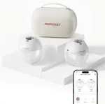 Momcozy M5 Breast pump with app control &ndash; Double set Grey