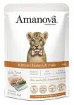 Amanova Cat Kitten Chicken & Fish saszetka 85g