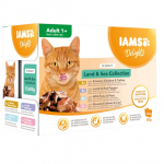 IAMS DELIGHTS Land & Sea Collection in Gravy box &ndash; wet cat food &ndash; 12x85g