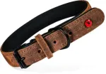 ZOLUX Obroża d/psa sk&oacute;rz.komfort 35cm/14mm brązowy