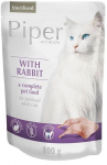 DOLINA NOTECI Piper Animals steriliseeritud k&uuml;&uuml;likutele m&otilde;eldud m&auml;rgtoit kassidele - 100 g