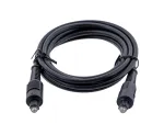 Gembird Toslink, 2m audiokaabel must